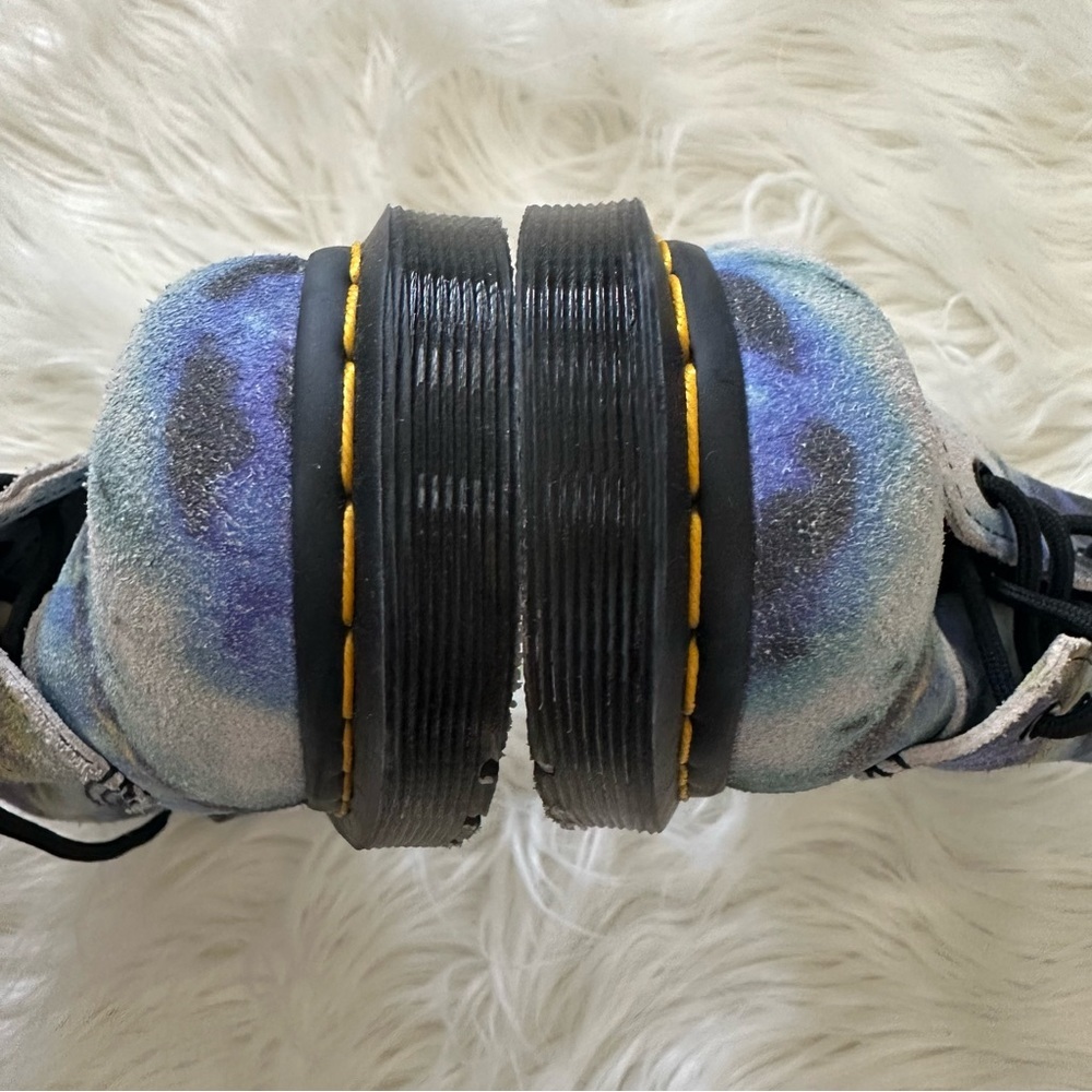 NEW DR MARTENS RARE 1460 Pascal Tie Dye Leather Boots - Picture 7 of 10